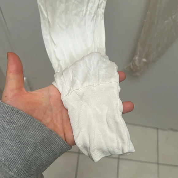 Vintage Misty Mountain 100% silk long underwear size medium - Picture 2 of 5